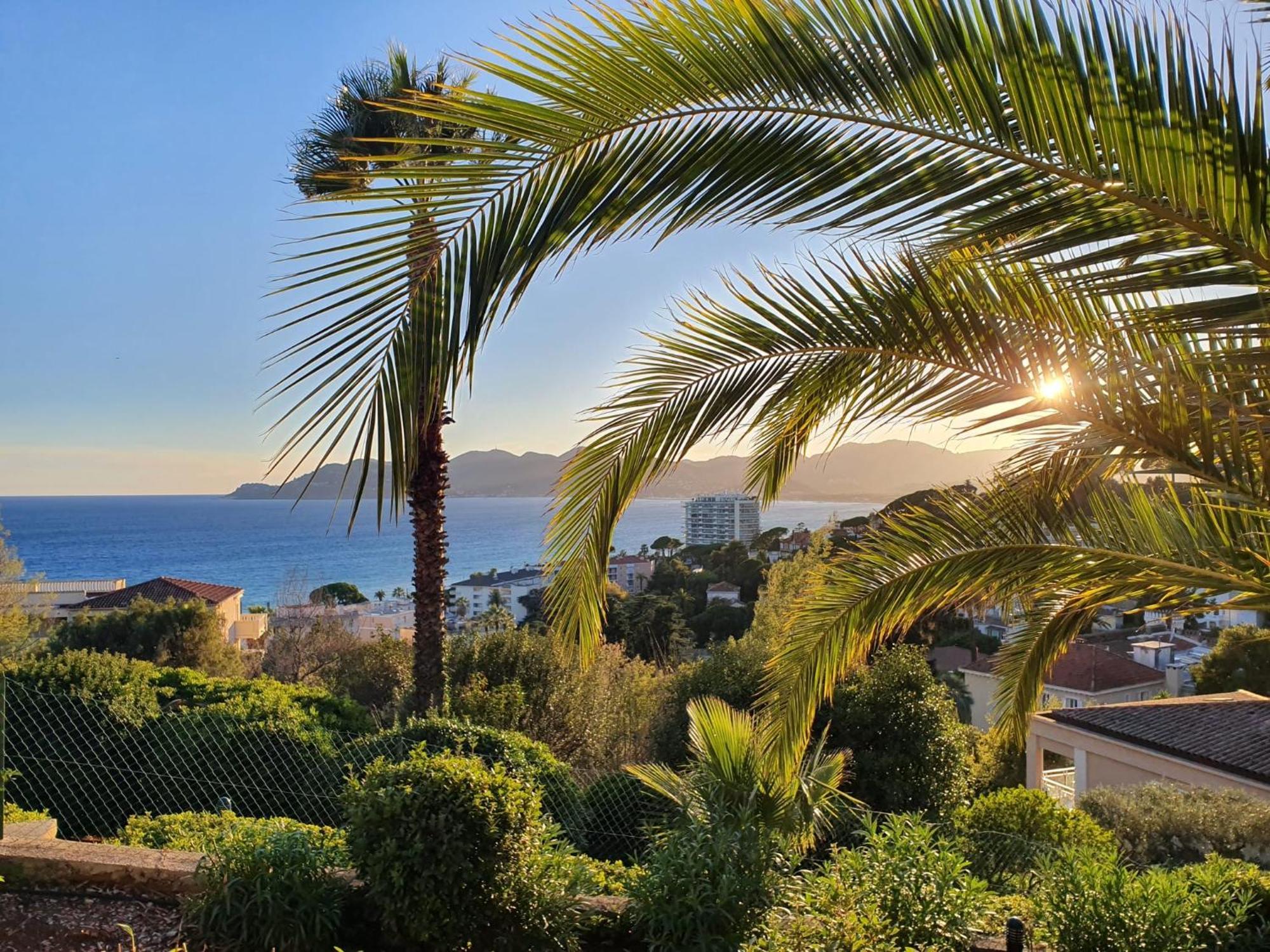 Superbe Appartement Une Chambre Vue Mer Piscine Tennis Cannes Kültér fotó